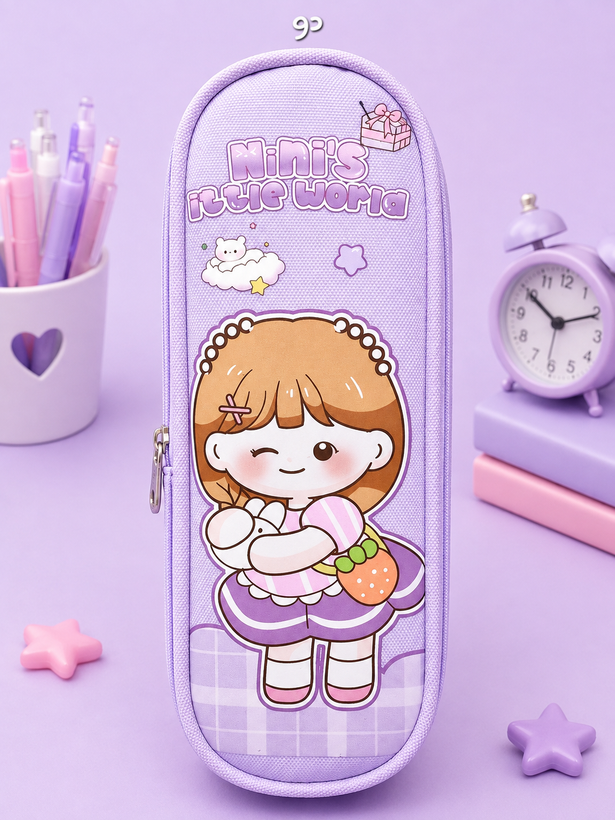 جامدادی فانتزی دخترانه جادار طرح Nini’s Little World