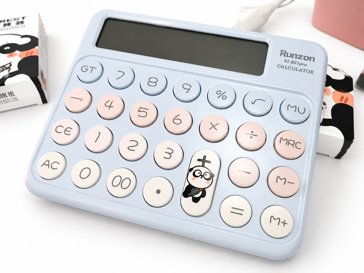 ماشین حساب رومیزی فانتزی Runzon مدل RZ-821PRO